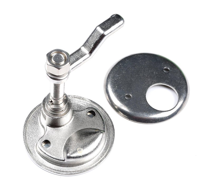 Thorn Boat Cam Latch Stainless Steel Marine Hatch Pull with Back Plate - Image 2